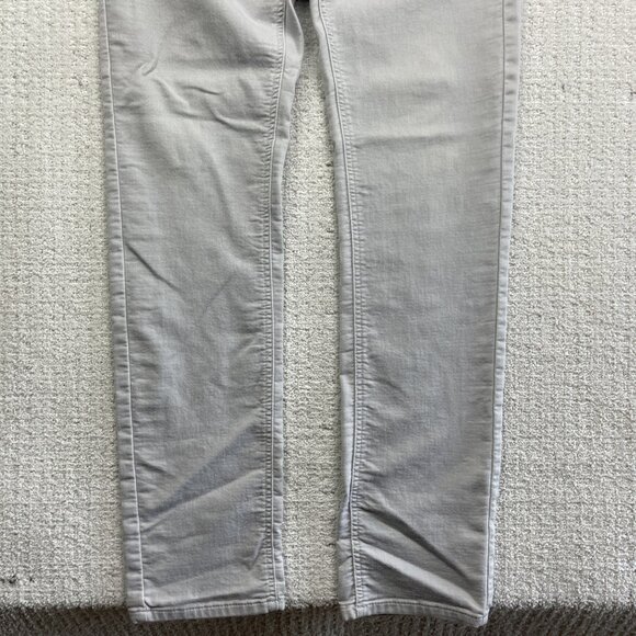 Black Bull Jeans Men’s Sz 33 Light Gray Denim Skinny Fit Slim Straight Casual - Picture 7 of 12